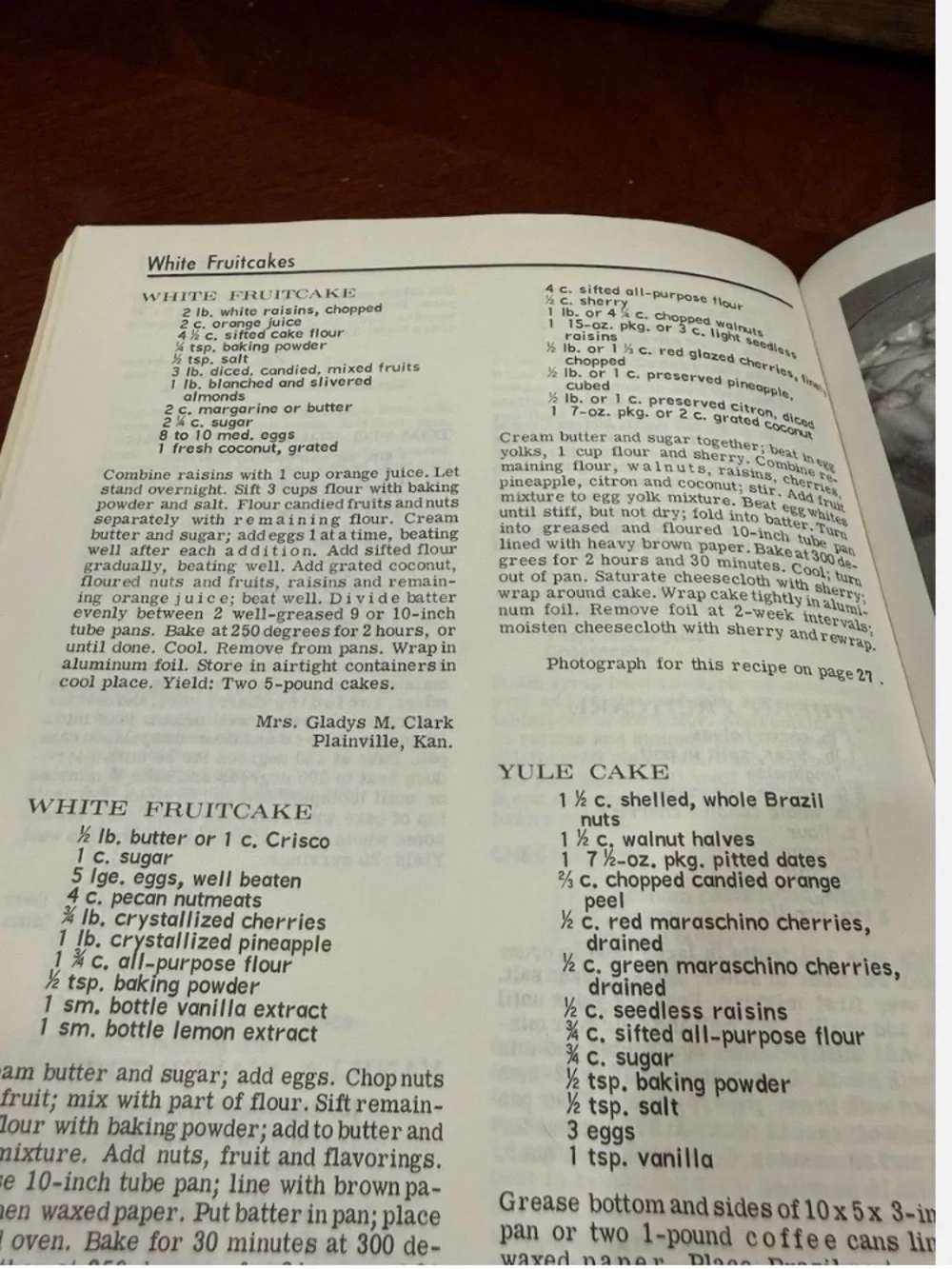 Vintage 128 Page Cake Cookbook -